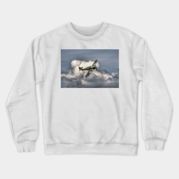 Hawker Hurricane Mk IIB BE505 Crewneck Sweatshirt by Nigdaw